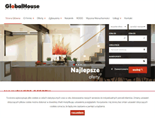 Tablet Screenshot of globalhouse.com.pl